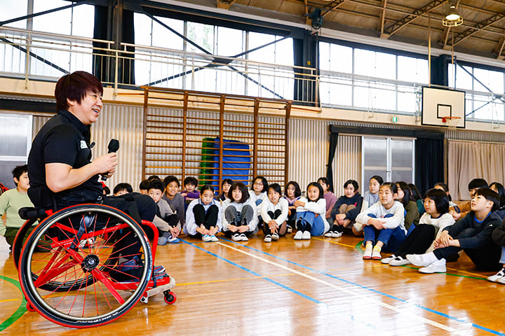 あらゆる学びのヒントが詰まったパラアスリートの講話