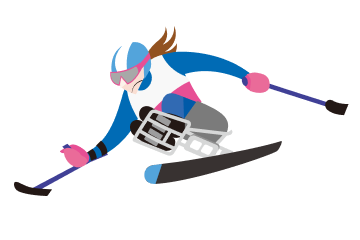 アルペンスキーのイラスト